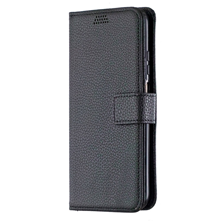For Huawei P40 Lite  Litchi Texture Horizontal Flip Leather Case with Holder & Card Slots & Wallet & Photo Frame