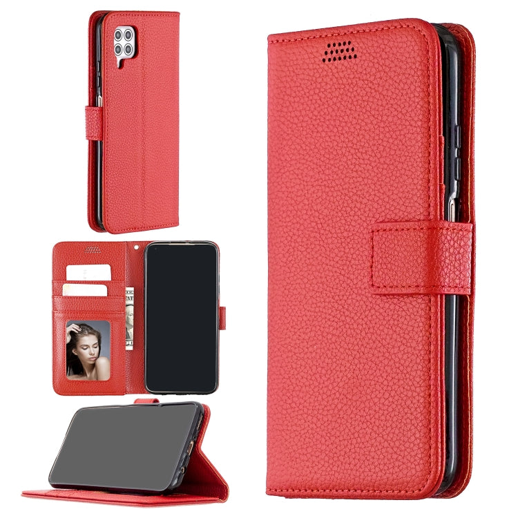 For Huawei P40 Lite  Litchi Texture Horizontal Flip Leather Case with Holder & Card Slots & Wallet & Photo Frame