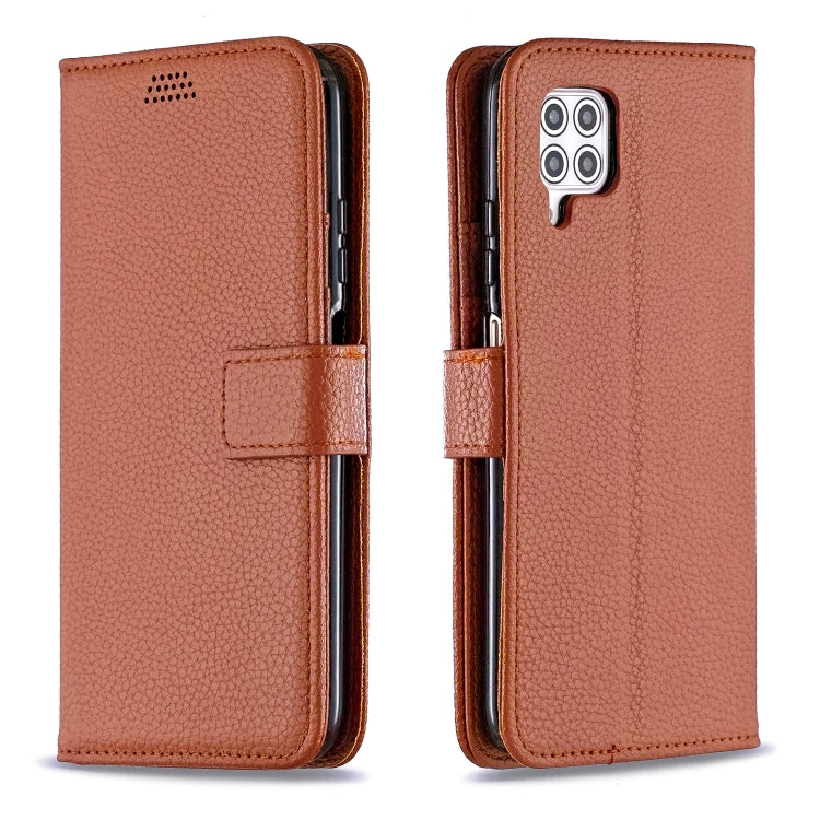 For Huawei P40 Lite  Litchi Texture Horizontal Flip Leather Case with Holder & Card Slots & Wallet & Photo Frame