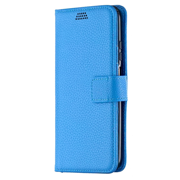 For Huawei P40 Lite  Litchi Texture Horizontal Flip Leather Case with Holder & Card Slots & Wallet & Photo Frame