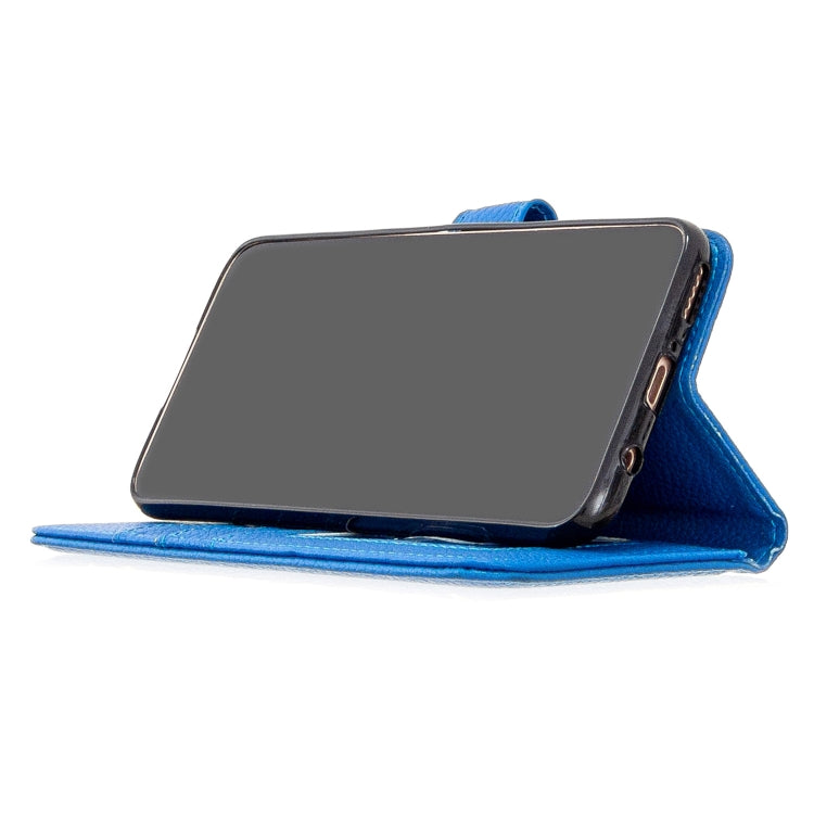 For Huawei P40 Lite  Litchi Texture Horizontal Flip Leather Case with Holder & Card Slots & Wallet & Photo Frame