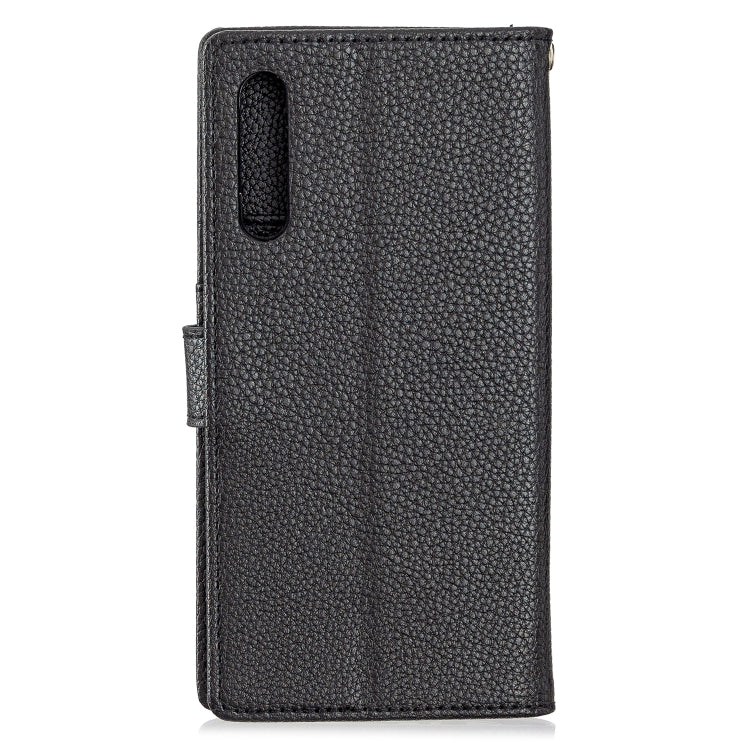 For Huawei P smart Pro 2019  Litchi Texture Horizontal Flip Leather Case with Holder & Card Slots & Wallet & Photo Frame