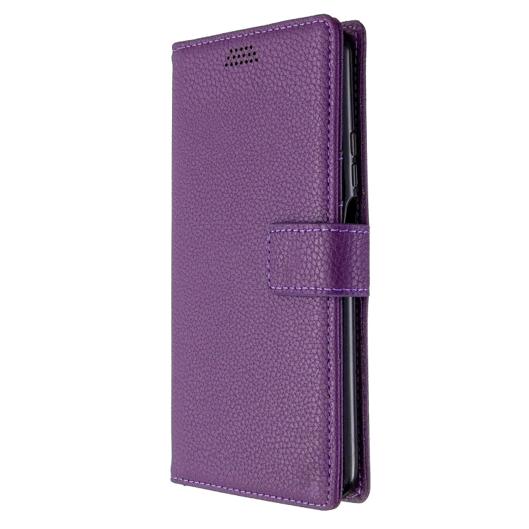 For Huawei P smart Pro 2019  Litchi Texture Horizontal Flip Leather Case with Holder & Card Slots & Wallet & Photo Frame