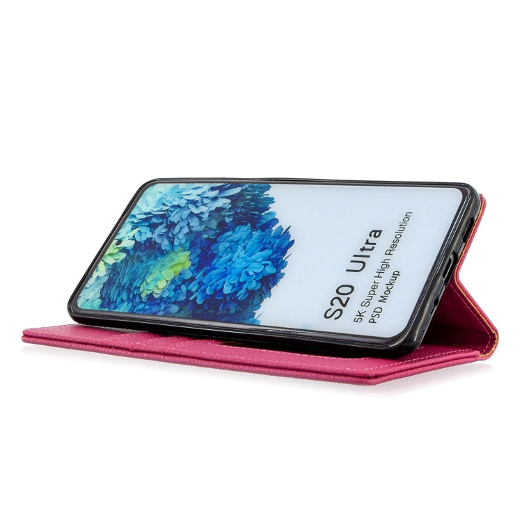 For Samsung Galaxy S20 Ultra Litchi Texture Horizontal Flip Leather Case with Holder & Card Slots & Wallet & Photo Frame