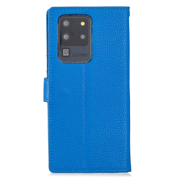 For Samsung Galaxy S20 Ultra Litchi Texture Horizontal Flip Leather Case with Holder & Card Slots & Wallet & Photo Frame
