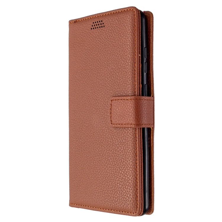 For Samsung Galaxy S20 Ultra Litchi Texture Horizontal Flip Leather Case with Holder & Card Slots & Wallet & Photo Frame