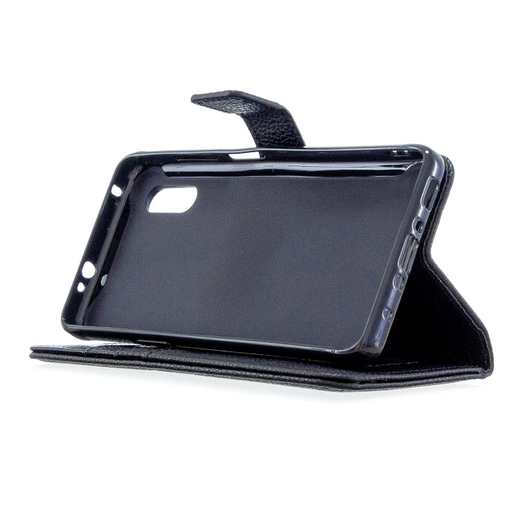 For Samsung Galaxy Xcover Pro Litchi Texture Horizontal Flip Leather Case with Holder & Card Slots & Wallet & Photo Frame