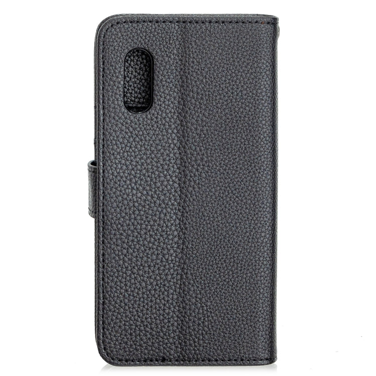 For Samsung Galaxy Xcover Pro Litchi Texture Horizontal Flip Leather Case with Holder & Card Slots & Wallet & Photo Frame