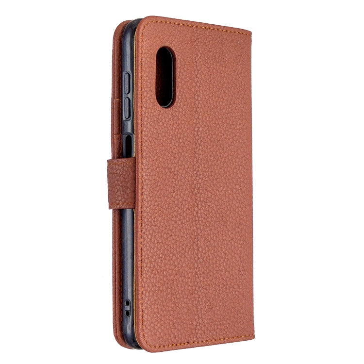For Samsung Galaxy Xcover Pro Litchi Texture Horizontal Flip Leather Case with Holder & Card Slots & Wallet & Photo Frame