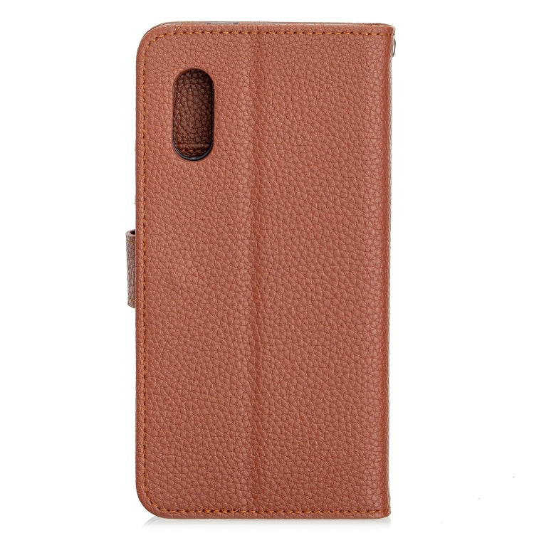 For Samsung Galaxy Xcover Pro Litchi Texture Horizontal Flip Leather Case with Holder & Card Slots & Wallet & Photo Frame