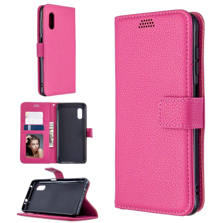 For Samsung Galaxy Xcover Pro Litchi Texture Horizontal Flip Leather Case with Holder & Card Slots & Wallet & Photo Frame