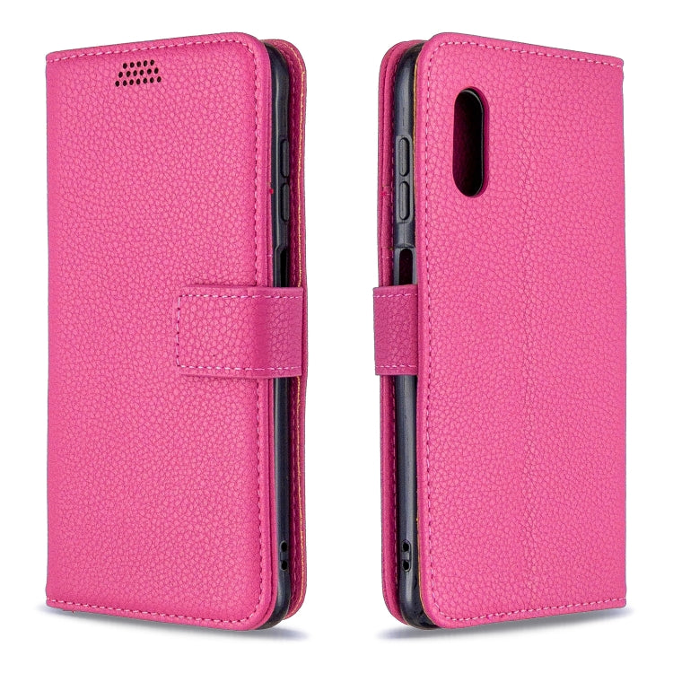 For Samsung Galaxy Xcover Pro Litchi Texture Horizontal Flip Leather Case with Holder & Card Slots & Wallet & Photo Frame