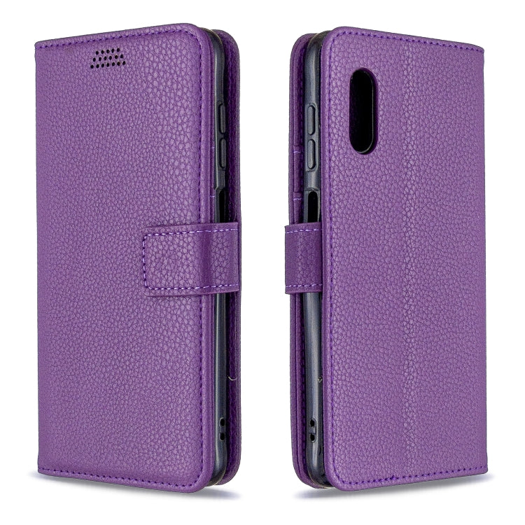 For Samsung Galaxy Xcover Pro Litchi Texture Horizontal Flip Leather Case with Holder & Card Slots & Wallet & Photo Frame
