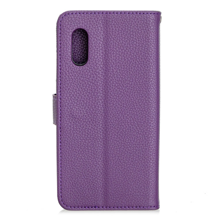 For Samsung Galaxy Xcover Pro Litchi Texture Horizontal Flip Leather Case with Holder & Card Slots & Wallet & Photo Frame