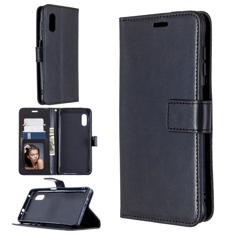 For Samsung Galaxy Xcover Pro Crazy Horse Texture Horizontal Flip Leather Case with Holder & Card Slots & Wallet & Photo Frame