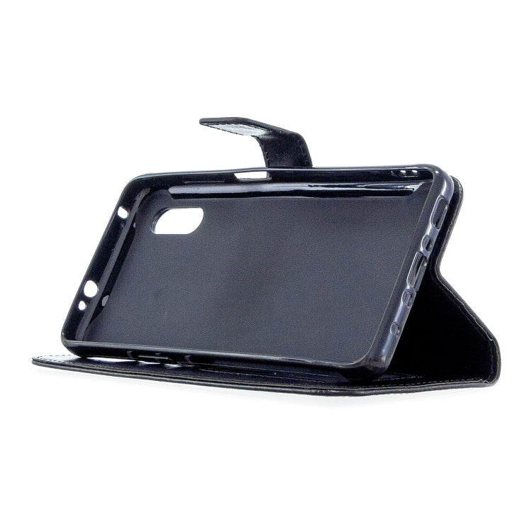 For Samsung Galaxy Xcover Pro Crazy Horse Texture Horizontal Flip Leather Case with Holder & Card Slots & Wallet & Photo Frame