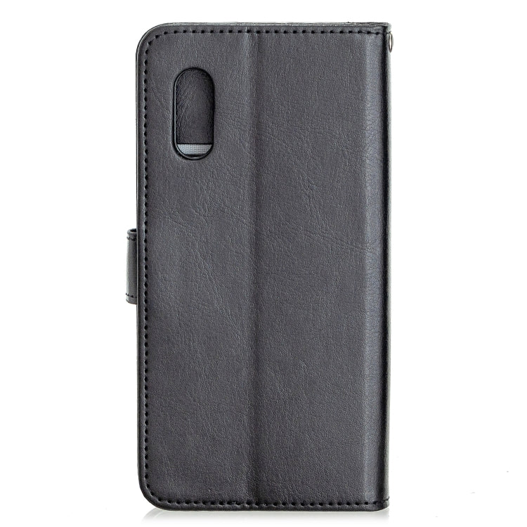 For Samsung Galaxy Xcover Pro Crazy Horse Texture Horizontal Flip Leather Case with Holder & Card Slots & Wallet & Photo Frame