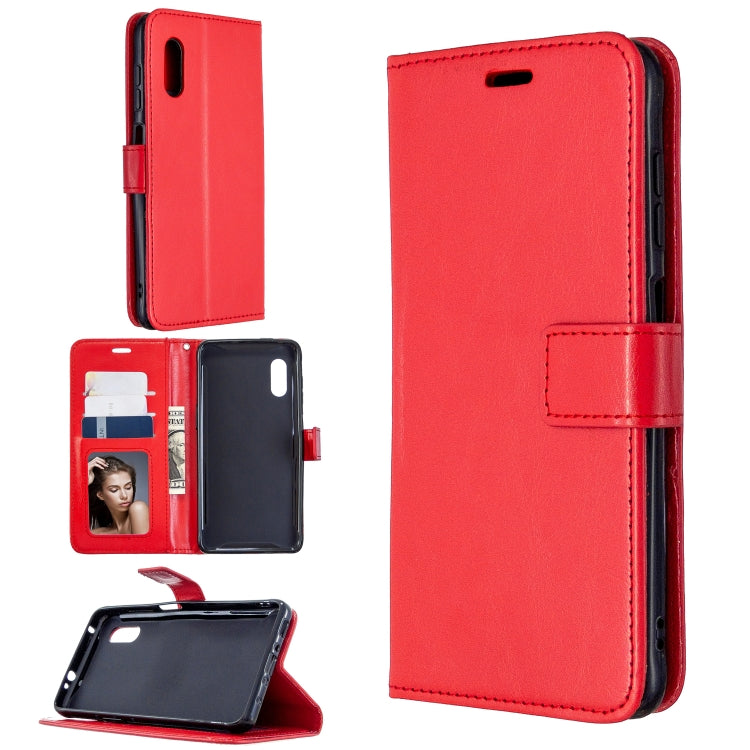For Samsung Galaxy Xcover Pro Crazy Horse Texture Horizontal Flip Leather Case with Holder & Card Slots & Wallet & Photo Frame