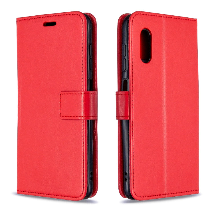 For Samsung Galaxy Xcover Pro Crazy Horse Texture Horizontal Flip Leather Case with Holder & Card Slots & Wallet & Photo Frame