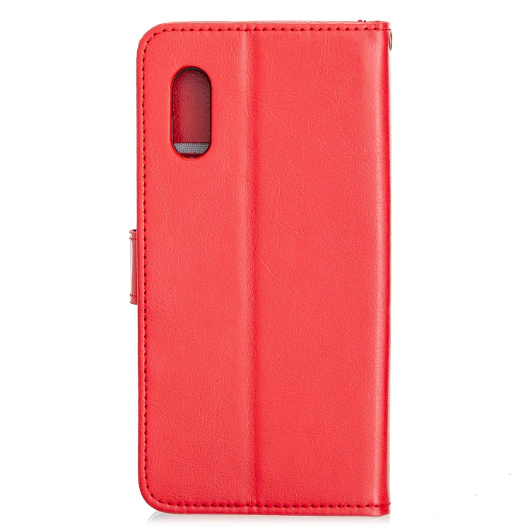 For Samsung Galaxy Xcover Pro Crazy Horse Texture Horizontal Flip Leather Case with Holder & Card Slots & Wallet & Photo Frame