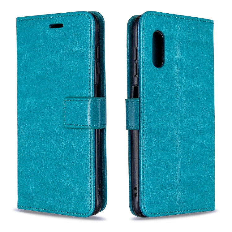 For Samsung Galaxy Xcover Pro Crazy Horse Texture Horizontal Flip Leather Case with Holder & Card Slots & Wallet & Photo Frame