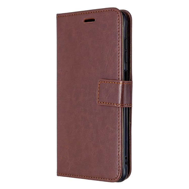 For Samsung Galaxy Xcover Pro Crazy Horse Texture Horizontal Flip Leather Case with Holder & Card Slots & Wallet & Photo Frame