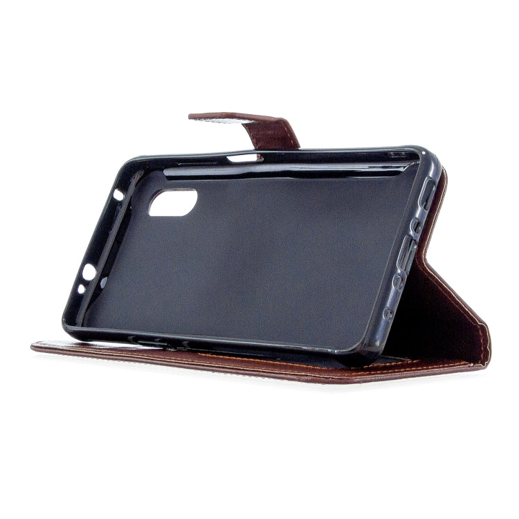 For Samsung Galaxy Xcover Pro Crazy Horse Texture Horizontal Flip Leather Case with Holder & Card Slots & Wallet & Photo Frame