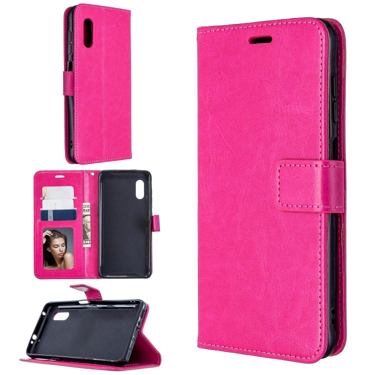 For Samsung Galaxy Xcover Pro Crazy Horse Texture Horizontal Flip Leather Case with Holder & Card Slots & Wallet & Photo Frame