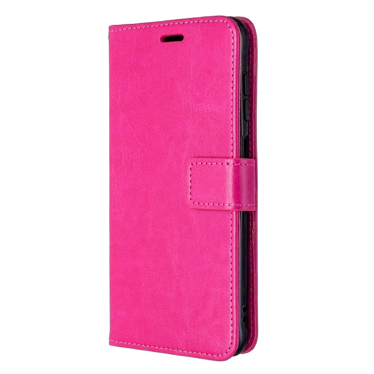 For Samsung Galaxy Xcover Pro Crazy Horse Texture Horizontal Flip Leather Case with Holder & Card Slots & Wallet & Photo Frame
