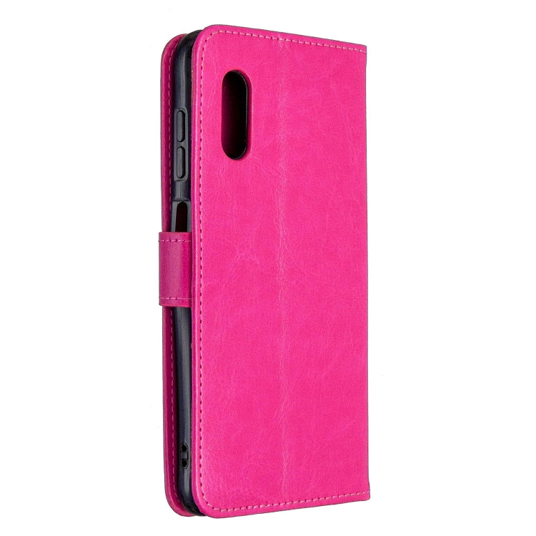 For Samsung Galaxy Xcover Pro Crazy Horse Texture Horizontal Flip Leather Case with Holder & Card Slots & Wallet & Photo Frame