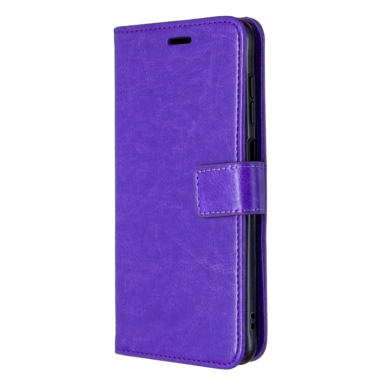 For Samsung Galaxy Xcover Pro Crazy Horse Texture Horizontal Flip Leather Case with Holder & Card Slots & Wallet & Photo Frame