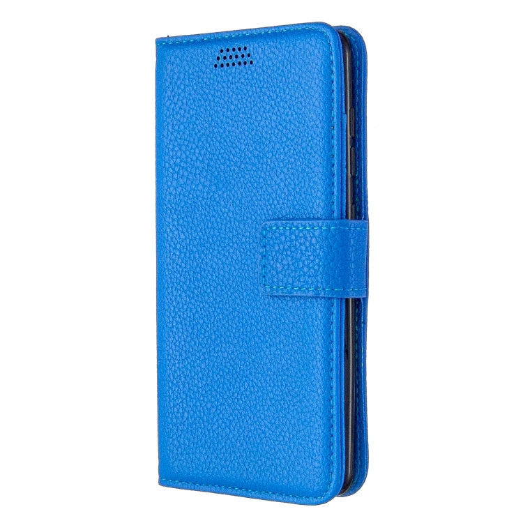 For Samsung Galaxy A41 Litchi Texture Horizontal Flip Leather Case with Holder & Card Slots & Wallet & Photo Frame