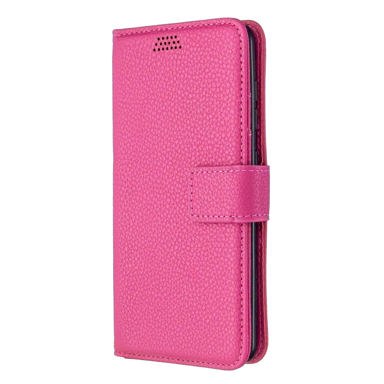 For Samsung Galaxy A41 Litchi Texture Horizontal Flip Leather Case with Holder & Card Slots & Wallet & Photo Frame