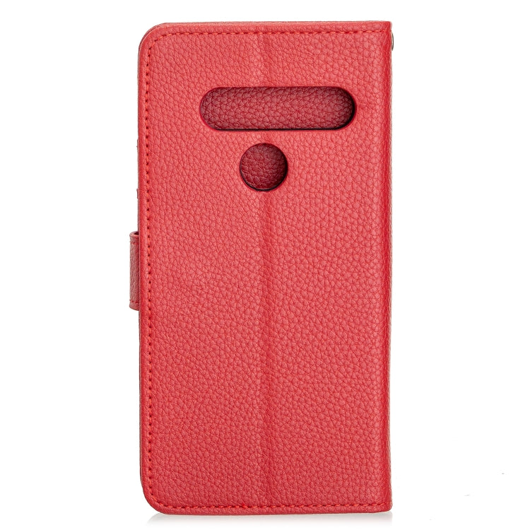 For LG G8ST Litchi Texture Horizontal Flip Leather Case with Holder & Card Slots & Wallet & Photo Frame