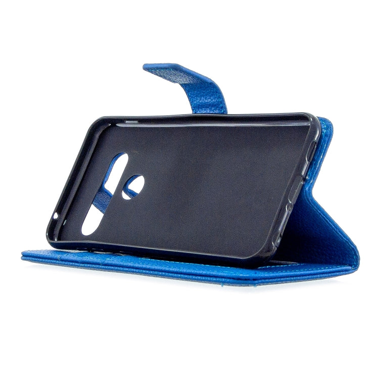 For LG G8ST Litchi Texture Horizontal Flip Leather Case with Holder & Card Slots & Wallet & Photo Frame