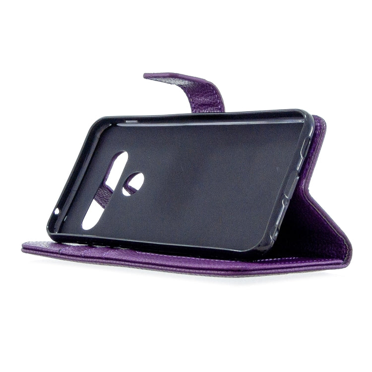 For LG G8ST Litchi Texture Horizontal Flip Leather Case with Holder & Card Slots & Wallet & Photo Frame