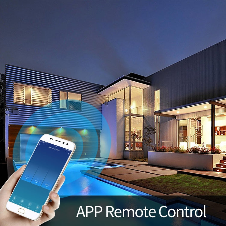 U2-86 Alexa Voice Control WIFI Intelligent Switch Remote Control Remote Control Wall Switch WifiSwitch white