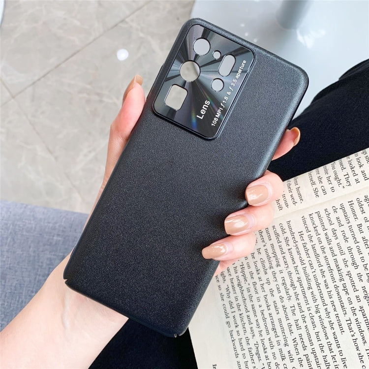 For Samsung Galaxy S20 Ultra All-Inclusive Pure Prime Skin Plastic Case with Lens Ring Protection Cover