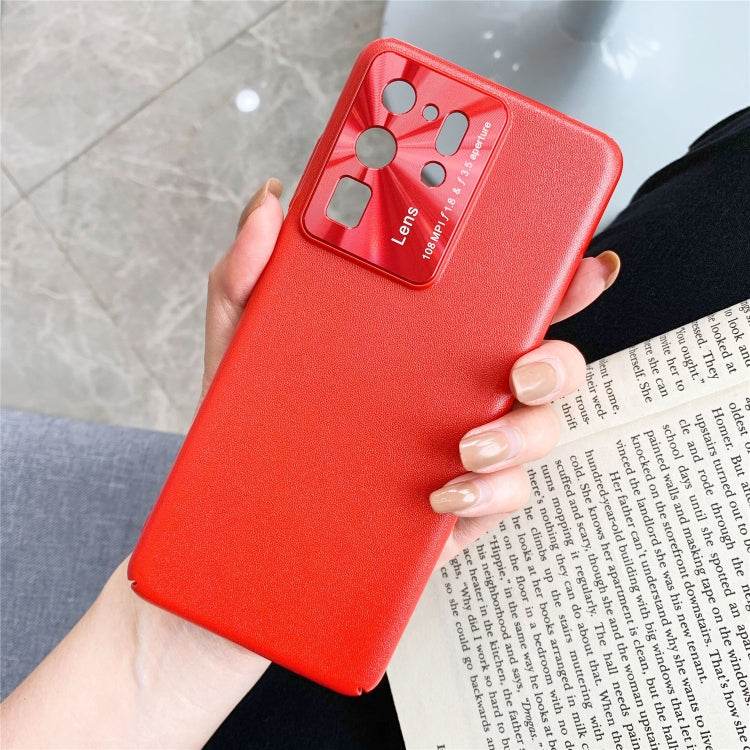 For Samsung Galaxy S20 Ultra All-Inclusive Pure Prime Skin Plastic Case with Lens Ring Protection Cover