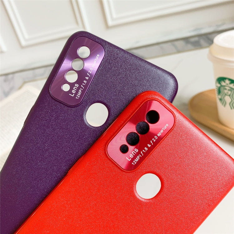 For OPPO A8 All-Inclusive Pure Prime Skin Plastic Case with Lens Ring Protection Cover