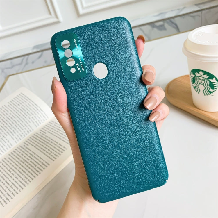 For OPPO A8 All-Inclusive Pure Prime Skin Plastic Case with Lens Ring Protection Cover