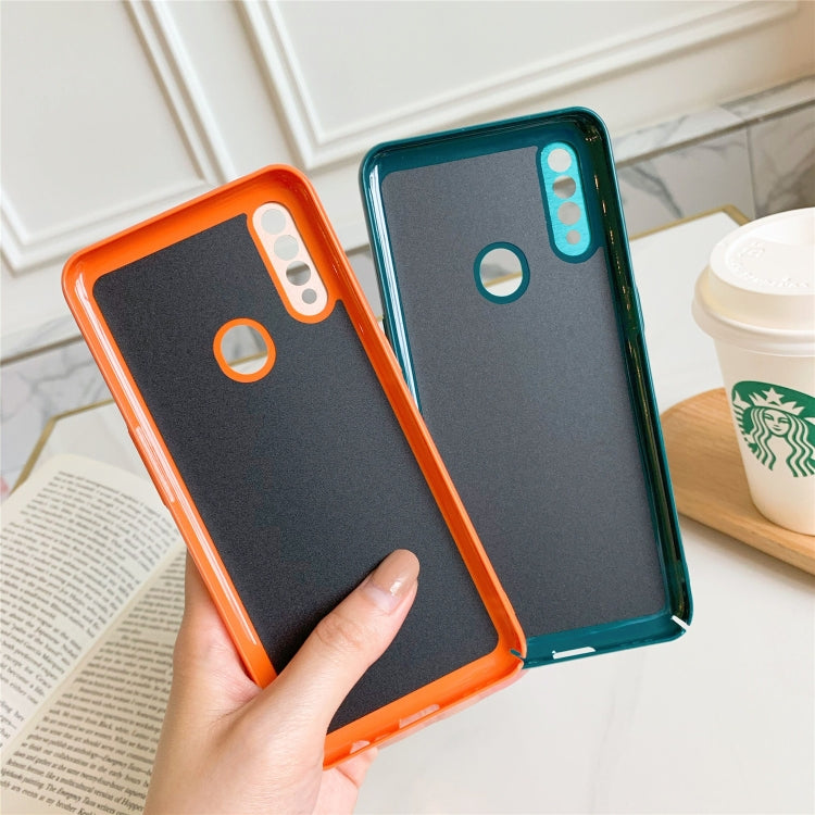 For OPPO A8 All-Inclusive Pure Prime Skin Plastic Case with Lens Ring Protection Cover