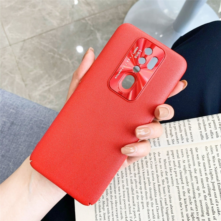 For OPPO A9 2020 / A11X All-Inclusive Pure Prime Skin Plastic Case with Lens Ring Protection Cover