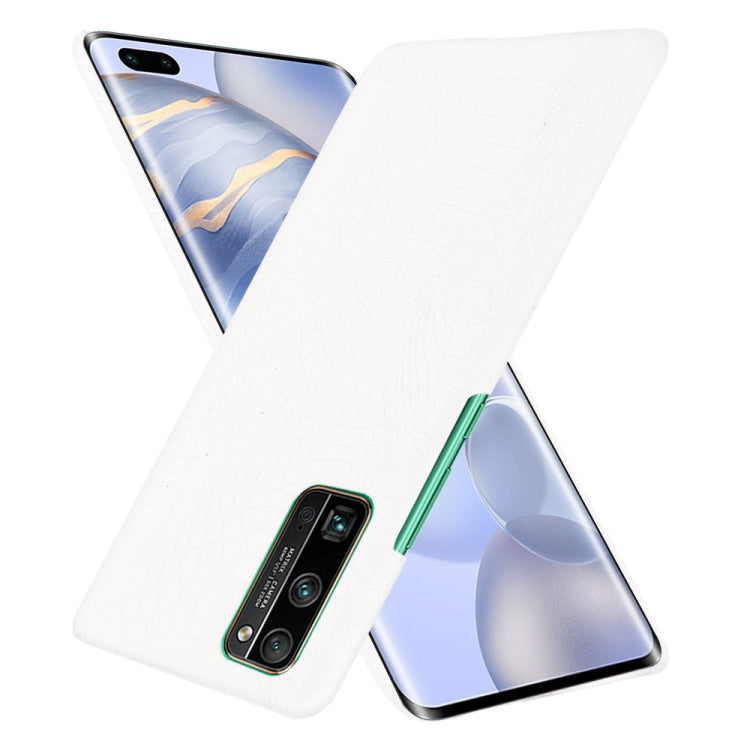 For Huawei Honor 30 Pro Shockproof Crocodile Texture PC + PU Case