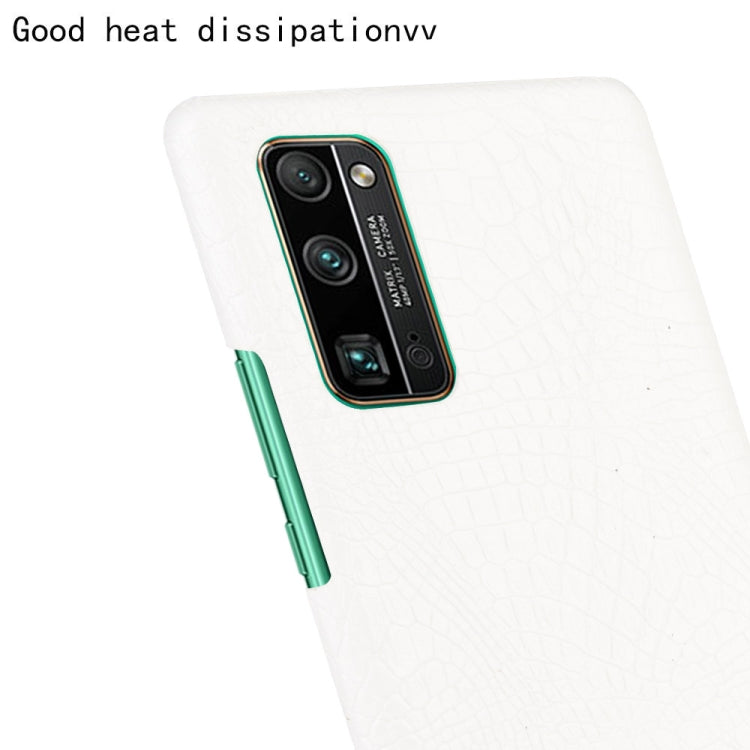 For Huawei Honor 30 Pro Shockproof Crocodile Texture PC + PU Case