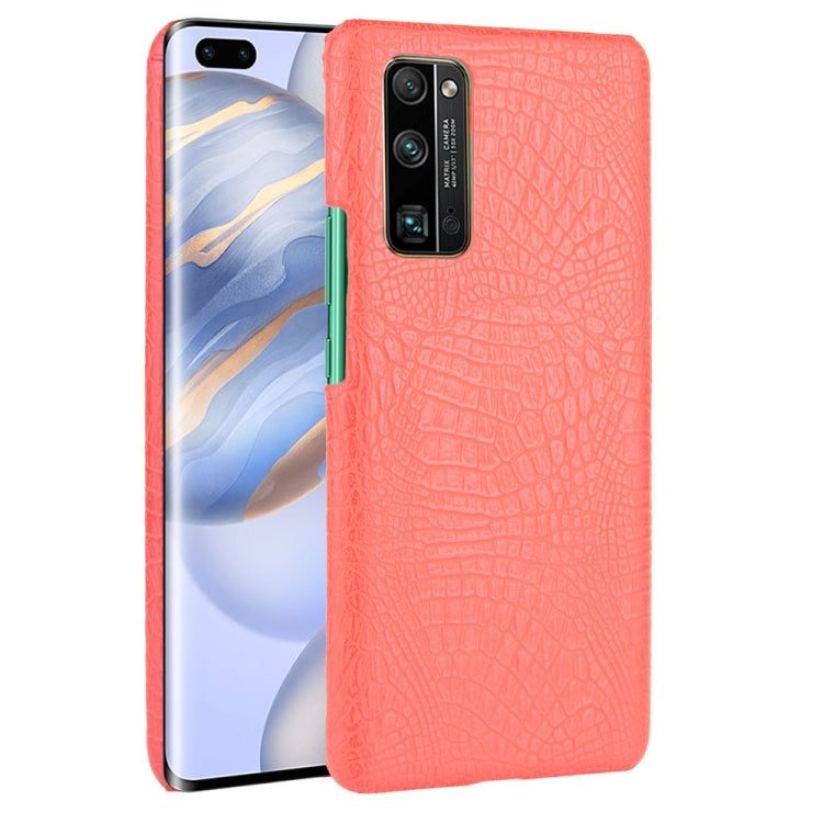 For Huawei Honor 30 Pro Shockproof Crocodile Texture PC + PU Case