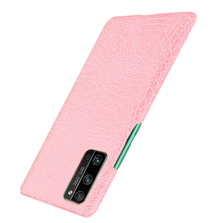 For Huawei Honor 30 Pro Shockproof Crocodile Texture PC + PU Case
