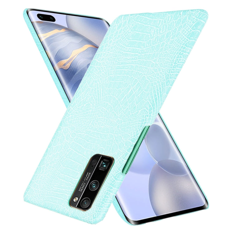 For Huawei Honor 30 Pro Shockproof Crocodile Texture PC + PU Case