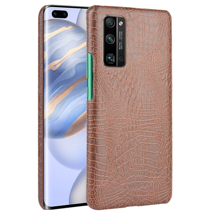 For Huawei Honor 30 Pro Shockproof Crocodile Texture PC + PU Case