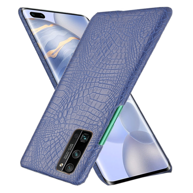 For Huawei Honor 30 Pro Shockproof Crocodile Texture PC + PU Case